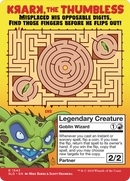 Krark, the Thumbless (SLD-1543) (Borderless) [Secret Lair Drop] Foil