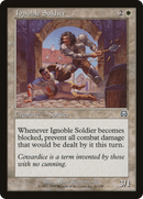 Ignoble Soldier (MMQ-022) [Mercadian Masques] Foil