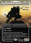 Leonardo, Sewer Samurai (Borderless) (TMT-215) [Teenage Mutant Ninja Turtles]