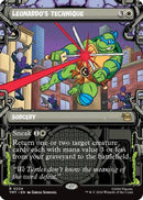 Leonardo's Technique (Showcase) (TMT-224) [Teenage Mutant Ninja Turtles] Foil