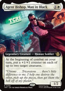 Agent Bishop, Man in Black (Extended Art) (TMT-258) [Teenage Mutant Ninja Turtles]