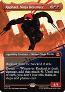 Raphael, Ninja Destroyer (Borderless) (TMT-218) [Teenage Mutant Ninja Turtles] Foil