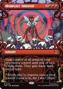 Broadcast Takeover (Showcase) (TMT-234) [Teenage Mutant Ninja Turtles] Foil