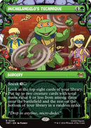 Michelangelo's Technique (Showcase) (TMT-239) [Teenage Mutant Ninja Turtles] Foil