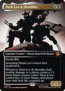 Dark Leo & Shredder (Borderless) (TMT-220) [Teenage Mutant Ninja Turtles]