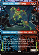 Don & Raph, Hard Science (Showcase) (TMT-243) [Teenage Mutant Ninja Turtles] Foil