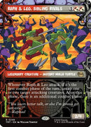 Raph & Leo, Sibling Rivals (Showcase) (TMT-249) [Teenage Mutant Ninja Turtles] Foil