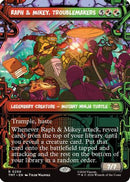 Raph & Mikey, Troublemakers (Showcase) (TMT-250) [Teenage Mutant Ninja Turtles] Foil