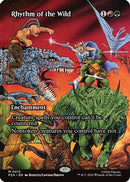 Rhythm of the Wild (Borderless) (PZA-012) [Teenage Mutant Ninja Turtles Eternal-Legal] Foil