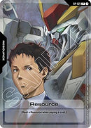 Resource (RP-021) (Mobile Suit Gundam: Hathaway's Flash) (RP-021) - Promotional Resource Tokens Holofoil