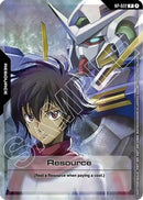 Resource (RP-022) (Mobile Suit Gundam 00) (RP-022) - Promotional Resource Tokens Holofoil