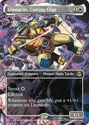 Leonardo, Cutting Edge (Borderless) (TMT-211) [Teenage Mutant Ninja Turtles]