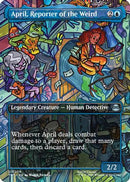 April, Reporter of the Weird (Borderless) (TMT-206) [Teenage Mutant Ninja Turtles]