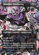Shredder, Unrelenting (Borderless) (TMT-210) [Teenage Mutant Ninja Turtles]