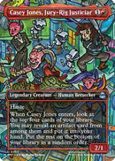 Casey Jones, Jury-Rig Justiciar (Borderless) (TMT-207) [Teenage Mutant Ninja Turtles] Foil