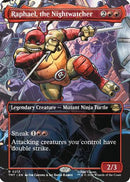 Raphael, the Nightwatcher (Borderless) (TMT-213) [Teenage Mutant Ninja Turtles] Foil
