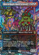 Don & Raph, Hard Science (Borderless) (TMT-205) [Teenage Mutant Ninja Turtles] Foil