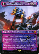 Goldbug, Humanity's Ally (Shattered Glass) (BOT-025) (Borderless) [Transformers] Foil