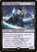 Callous Bloodmage (PPSTX-66P) [Promo Pack: Strixhaven: School of Mages Promos] Foil