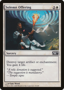Solemn Offering (M10-033) [Magic 2010]