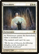 Nevermore (ISD-025) [Innistrad] Foil