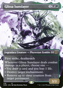 Glissa Sunslayer (Showcase) (ONE-318) (Borderless) [Phyrexia: All Will Be One]