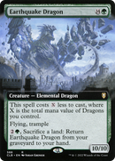 Earthquake Dragon (Extended Art) (CLB-588) [Commander Legends: Battle for Baldur's Gate] Foil