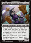Oroku Saki, Shredder Rising (TMT-068) [Teenage Mutant Ninja Turtles] Foil