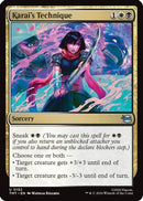 Karai's Technique (TMT-152) [Teenage Mutant Ninja Turtles] Foil