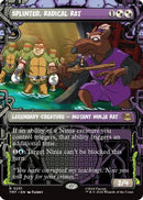 Splinter, Radical Rat (Showcase) (TMT-251) [Teenage Mutant Ninja Turtles]