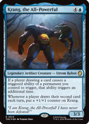 Krang, the All-Powerful (Surge Foil) (TMC-013) [Commander: Teenage Mutant Ninja Turtles] Foil