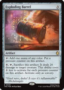 Exploding Barrel (Surge Foil) (TMC-039) [Commander: Teenage Mutant Ninja Turtles] Foil