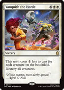 Vanquish the Horde (Surge Foil) (TMC-045) [Commander: Teenage Mutant Ninja Turtles] Foil