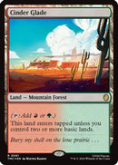 Cinder Glade (Surge Foil) (TMC-061) [Commander: Teenage Mutant Ninja Turtles] Foil