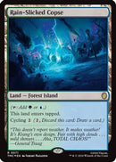 Rain-Slicked Copse (Surge Foil) (TMC-071) [Commander: Teenage Mutant Ninja Turtles] Foil