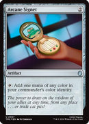 Arcane Signet (Surge Foil) (TMC-057) [Commander: Teenage Mutant Ninja Turtles] Foil
