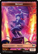 Mutant // Mutagen Double-Sided Token (TMT-7 // 9) [Teenage Mutant Ninja Turtles] Foil