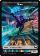 Ninja // Mutagen Double-Sided Token (TMT-5 // 9) [Teenage Mutant Ninja Turtles]