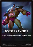 Bosses + Events (TMC-005) [Commander: Teenage Mutant Ninja Turtles]