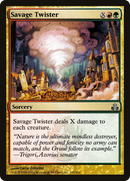 Savage Twister (GPT-127) [Guildpact] Foil
