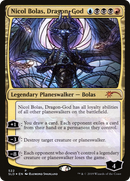 Nicol Bolas, Dragon-God (Stained Glass) (SLD-522) [Secret Lair Drop] Foil
