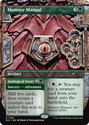 Monster Manual // Zoological Study (SLD-1782) (Borderless) [Secret Lair Drop] Foil