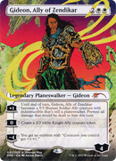 Gideon, Ally of Zendikar (PTP-001) (Borderless) [Regional Championship Qualifiers 2022] Foil