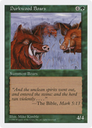 Durkwood Boars (5ED-289) [Fifth Edition]