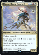 Hinata, Dawn-Crowned (PRE-222) [Kamigawa: Neon Dynasty Promos] Foil