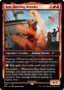 Ken, Burning Brawler (SLD-430) [Secret Lair Drop] Foil