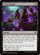 Cruel Truths (TDM-076) [Tarkir: Dragonstorm] Foil