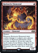 Rotisserie Elemental (PRE-148) [Wilds of Eldraine Promos] Foil
