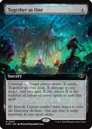 Together as One (Extended Art) (SOS-307) [Secrets of Strixhaven]