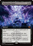 Withering Curse (Extended Art) (SOS-330) [Secrets of Strixhaven] Foil